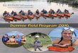 Summer Field Program 2016 - Gulf Coast Research Laboratory · Academic Program: 2016 Summer Field Program The University of Southern Mississippi DEPARTMENT OF COASTAL SCIENCES GULF
