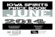 2014 - publications.iowa.govpublications.iowa.gov/17319/1/0614_Price_Book.pdf · IOWA SPIRITS PRICE BOOK SPIRITS PRICING & SPECIALS ABD 2014 Scan the icon below with your mobile phone