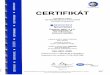 MAPADY Z BETONU CERTIFIKAT Stara Vajnorska 25 832 17 ... · bolo preukazane, ze su splnene poziadavky normy ISO 9001:2008. Certifikat je platny od 2016-07-05 do 2018-09-14. Registracne