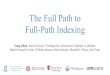 The Full Path to Martin Farach-Colton, William Jannen, Rob ...€¦ · The Full Path to Full-Path Indexing Yang Zhan, Alex Conway, Yizheng Jiao, Eric Knorr, Michael A. Bender, Martin