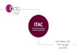 ITAC - itidanew.linkdevsite.comitidanew.linkdevsite.com/English/Programs/ITAC CFPs/Documents/0… · ITAC Mission (Why) To bring value to Egyptian ICT Industry by fostering collaboration