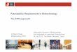 Patentability Requirements in Biotechnology The …...Patentability Requirements in Biotechnology The EPO approach Dr Maria Fotaki Biotechnology, EPO Information Sources in Biotechnology