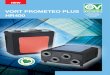 Vort ProMEtEo PLUS - Klimavex a.s. · Vort ProMEtEo PLUS Hr 400 M: 3 available speeds chosen through external device (speed selector supplied). Manual By-pass. Can be used in conjunction