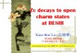 Zc decays to open charm states at BESIII - IHEPXiao-Rui Lu 吕晓睿) UCAS, Beijing ... To select signals of D*+D*0 ... • Wrong sign technique only works for single D reconstruction