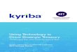 Using Technology to Drive Strategic Treasury - Kyriba · Kyriba / Association of Corporate Treasurers 2013 Treasury Survey. 1 i i ii 2013 During March and April 2013, Kyriba, in conjunction