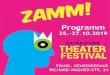 Programm - Bayreuther Theaterfestival · 16:45 Uhr EröffnUnG durch die oberbürgermeisterin 17:00 - 17:30 Uhr AIHASISSI THEATEr anfang, Ende, Zwischendurch 19:00 - 20:00 Uhr TEJADEr