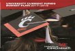 FY 2017 2018 Current Funds Budget Plan...6 | FY 2017-2018 Current Funds Budget Plan INTRODUCTION The Fiscal Year 2017-18 (FY 2018) University of Cincinnati (UC) budget is presented