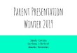 Parent Presentation Winter 2019 · 2019. 1. 17. · Parent Presentation Winter 2019 Sandy Caruso Corinne Librizzi Amanda Menendez. What is RTI? ... buns, basket, and blankets.”)