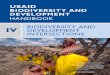 USAID BIODIVERSITY AND DEVELOPMENT biodiversity? Just as with threats to terrestrial biodiversity, there