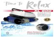 Time to Relax - Excel Pool Services...Time to Relax New Feature Rotating Scrubbing Brushes at each end of the wheel SPECIFICATIONS Max Pool Size Filter Cleaning Cycle Cord Brushes