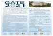 BLUE POSTER GATE 2021 - coap.iitm.ac.incoap.iitm.ac.in/pdfs/POSTER GATE 2021.pdf · GATE-2021 examination will be conducted in select cities and towns in India. GATE is a national
