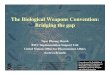 The Biological Weapons Convention: Bridging the gaphttpAssets)/FBD09F8C4D… · the Development, Production and Stockpiling of Bacteriological (Biological) and Toxin Weapons and on