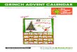 Grinch Advent Calendar - JOANN Fabric and Craft …GRINCH ADVENT CALENDAR Designed by Robert Kaufman Fabrics Finished project measures: 21” x 34” Featuring page 2 Color Fabric