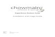 Experience Button Suiteserver.chowmain.software/Control4/Chowmain - Experience Button S… · 14. Highlight the radio buttons under Hidden Devices and click on the