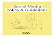 Social Media Policy & Guidelinessportlomo-userupload.s3.amazonaws.com/uploaded/galleries/... · 2019. 5. 15. · Social Media Guidelines 3 Introduction Social media plays an ever