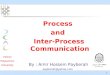 Process and Inter-Process Communication · 12 Tehran Polytechnic University fork (cont.) int fork(); The only way a new process is created by the Unix kernel. The new process created