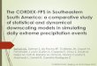 The CORDEX-FPS in Southeastern South America: a comparative …€¦ · 1 Physics Institute of Cantabria. Impact on Regional Networks Enhanced regional networks Enhanced inter-institutional