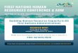 FIRST NATIONS HUMAN RESOURCES … BC/AFOA Fall Flyer...First Nations HR Conference & Annual General Meeting The 2015 First Nations Human Resources Conference will feature expert speakers