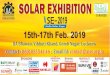 ISE Hoarding Banner(2x1) - hoarding - SESI - 2019 Brochure.pdf · Lucknow the “City of Nawabs” also known as the Golden City of India is the ideal location to organise India Solar