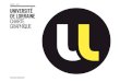JANVIER — 2012 UNIVERSITÉ DE LORRAINE CHARTE GRAPHIQUE · A. Pour la version Noir & Blanc, le jaune est transformé en Noir tramé à 30%. B. Quand on ne peut pas tramer le Noir,