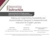 Making and Implementing Accessibility and Accommodations ...nceo.umn.edu/docs/Presentations/LiuNCSA2019.pdf · This project is supported by a National Professional Development Grant