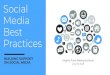 Social-Media-Best-Practices VFRI 071818 · Find ways to increase your reach and engagement on social media. Work smarter, not harder! Tips for Success • Content is king ★ Visual
