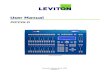User Manual - SCALA BASELscalabasel.ch/wp-content/uploads/2019/09/manual_piccolo.pdf · Leviton Piccolo Warranty Leviton Manufacturing Co Inc. warrants this control console to be