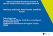 National Disability Insurance Scheme & Mental Health ... · Assistant Director Mental Health Community Support Mental Health Branch Health Service Performance & Programs Division