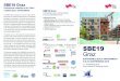 SBE19 Graz - nachhaltigeuniversitaeten.atnachhaltigeuniversitaeten.at/wp-content/uploads/... · Designing under future climate risks Designing for resilient buildings Net Zero Emissions