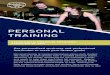 PERSONAL TRAINING - University of Pittsburgh · PERSONAL TRAINING Get personalized workouts and professional instruction to reach your fitness goals! Personal training at Campus Recreation