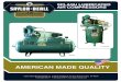 AMERICAN MADE QUALITY - Saylor Beall Air Compressors · Saylor-Beall uses piston rings speciﬁcally designed for two-stage air compressors. They have a special taper and an overlapping