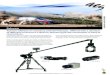 Polecam - Aerial Camera Systems · fits to the carbon poles creating a simple lightweight camera jib. Polecam is able to get into tight spots where a traditional camera rig may be