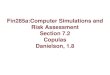 Fin285a:Computer Simulations and Risk Assessment Section 7.2 …people.brandeis.edu/~blebaron/classes/fin285a/_downloads/copulas1.pdf · Overview Fall 2016: LeBaron Fin285a: 7.2-5