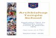 Archbishop Temple School · The school was last inspected by Ofsted in 2009 and was deemed to be “outstanding”. We have been visited subsequently by Ofsted for a subject inspection