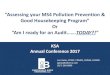 “Assessing your MS4 Pollution Prevention & Good Housekeeping … · 2017. 9. 15. · The Starting Blocks -- Getting Ready for the Good Housekeeping & Pollution Prevention Audit