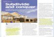 Property Bloom€¦ · building to subdivide into units, as thc niche inner-city market is still going steadilyr wwvv.yipmag.com.au Technically speaking Simply put, subdivision is
