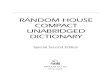 RANDOM HOUSE COMPACT UNABRIDGED DICTIONARY2008cv... · RANDOM HOUSE COMPACT UNABRIDGED DICTIONARY. Special Second Edition RANDOM HOUSE NEW YORK Mirror Worlds, LLC v. Apple, Inc. Doc