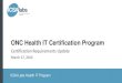 ONC Health IT Certification Program Labs ONC...Certified health IT developers must conspicuously disclose in plain language on their website, in all marketing materials, communication