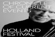 ChroniCle of Current events - Holland Festival · notes Latvian violinist Gidon Kremer and his chamber orchestra Kremerata Baltica present Chronicle of Current Events: a trib- ute