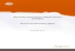 Electricity transmission network service providers Annual ... Annual transmission... · initiated this consultation with a joint ACCC/AER report on benchmarking the capex and opex
