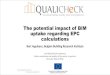 The potential impact of BIM uptake regarding EPC calculationsqualicheck-platform.eu/wp-content/uploads/2016/05/... · Fondation LVMH Paris - arch. GEHRY - STUDIOS - image Fondation