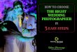 THE RIGHT WEDDING PHOTOGRAPHER...It's one of the most momentous days of your life and you'll want to be happy with your wedding photos. Your photographer will either capture Your photographer