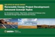 Renewable Energy Project Development: Advanced Concept Topics IE... · 2013. 7. 2. · DOE OFFICE OF INDIAN ENERGY Renewable Energy Project Development: Advanced Concept Topics An