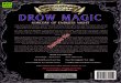 EA Drow Magic - DriveThruRPG.com · black ceremonies, drow, in fantasy gaming will never be seen the same way again. Encyclopaedia Arcane Encyclopaedia Arcane – Drow Magic: Sorcery