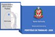 PORTFÓLIO DE TRABALHO - 2020 · PDF file PORTFÓLIO Portfólio Digital Apresentação para a comunidade para garantir a transparência (Fotográfico e informativo) Portfólio Físico