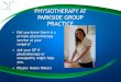PHYSIOTHERAPY AT PARKSIDE GROUP PRACTICE · Tennis Elbow • Tennis elbow is a repetitive strain injury affecting the outside of your elbow. • It usually affects people who over-use