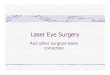 Laser Eye Surgery - libvolume7.xyzlibvolume7.xyz/physiotherapy/bsc/3rdyear/surgery/ophthalmicsurgery… · Laser Eye Surgery And other surgical vision correction. Requisite Drawing
