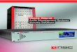Voice Alarm - Nsc · NSC Fire Control Panels (VDE 0833-4). EVA 16 2.0 EN Audio-Management 4 audio inputs with separate level control for any ... EVA Audio-Management System, certified