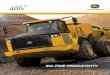 BIG-TIME PRODUCTIVITY - John Deere...BIG-TIME PRODUCTIVITY PUT PRODUCTIVITY IN THE FAST LANE. 2 RELIABLE PRODUCTIVE + INSPIRED BY YOUR BIG IDEAS. Our biggest Articulated Dump Trucks