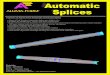Automatic Splices - Aluma-Form, Inc. · Automatic Splices Features of Aluma-Form Automatic Conductor Splice ŸClass A Full Tension Automatic Splice per ANSI 119.4 ŸSuitable for ACSR